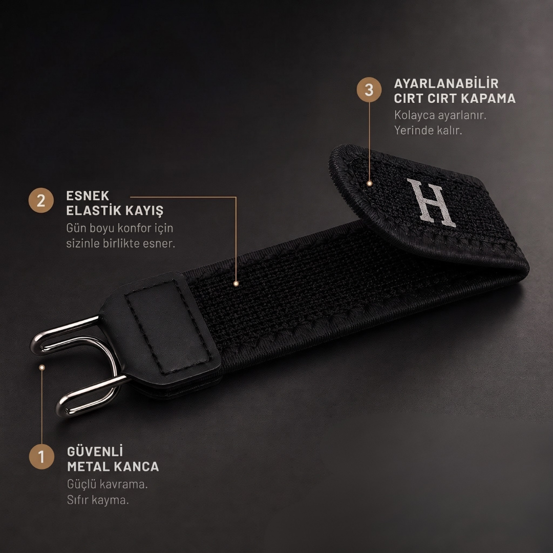 Hooksy™ Tokasız Elastik Kemer