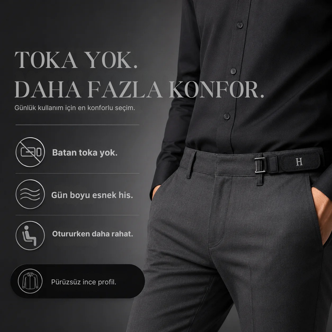 Hooksy™ Tokasız Elastik Kemer